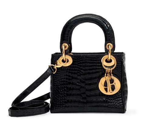 lady dior crocodile bag price|dior lambskin bag.